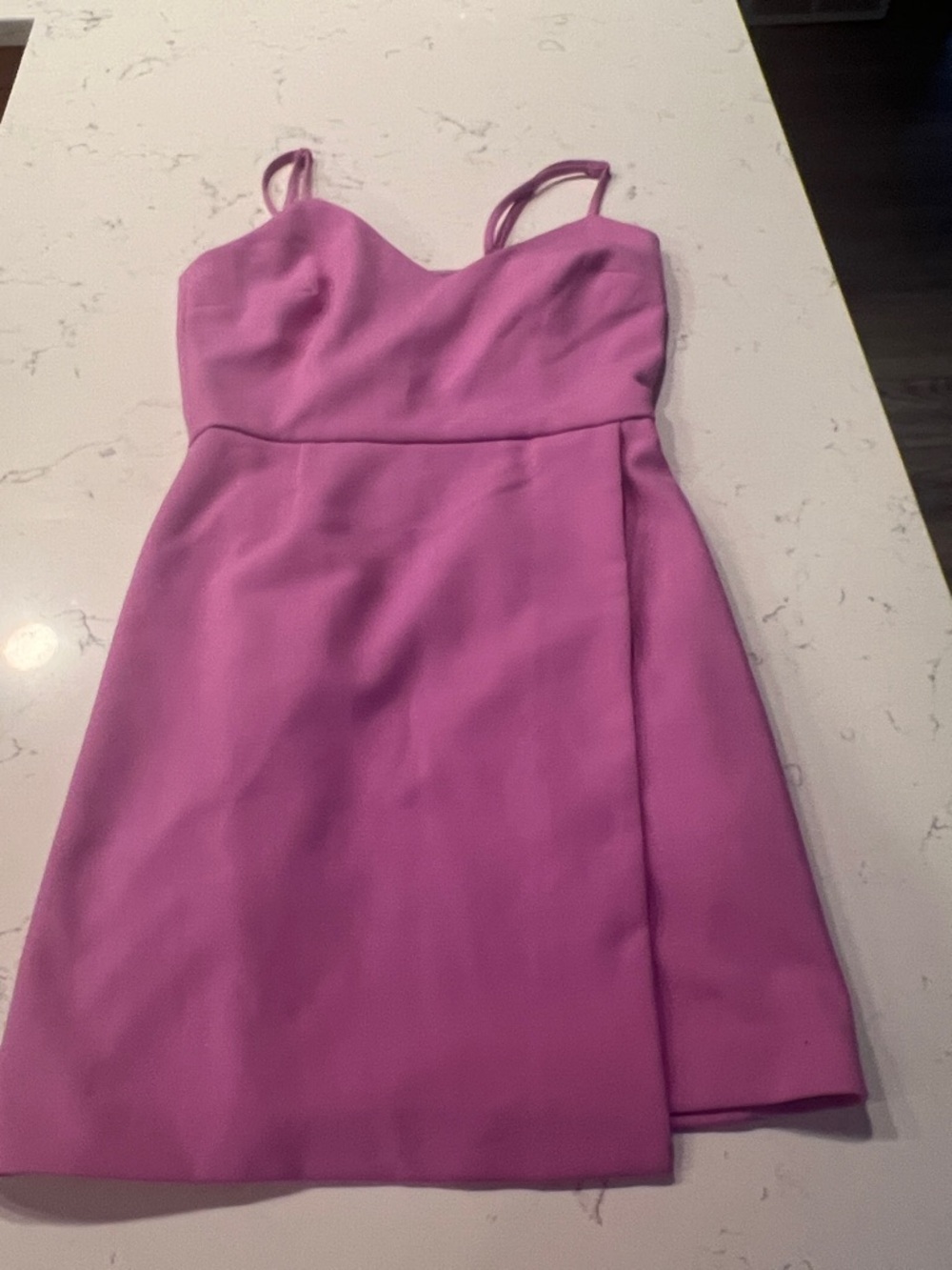 French Connection Pink Spaghetti Strap Mini Dress